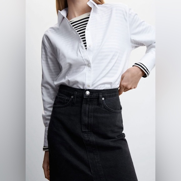 Mango Black Maxi Skirt - Picture 4 of 15